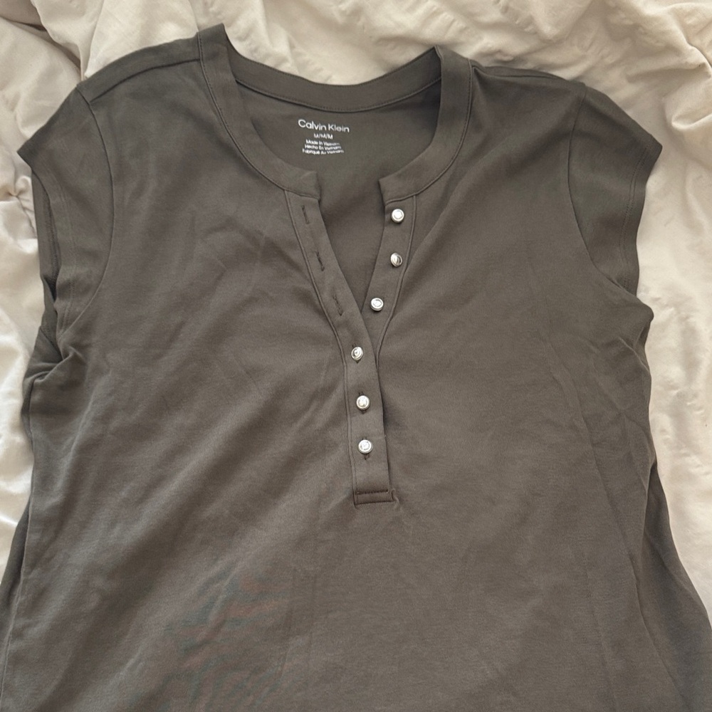 Calvin Klein Women's Brown Top